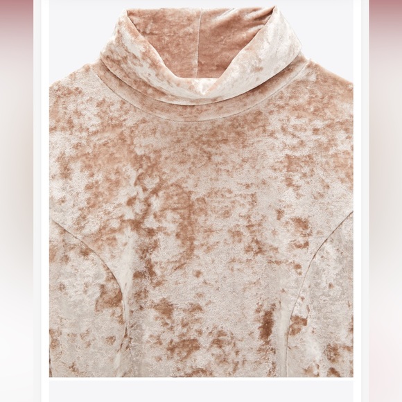 Zara nwt velvet bodysuit - Picture 5 of 5